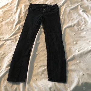 Black American eagle jeans